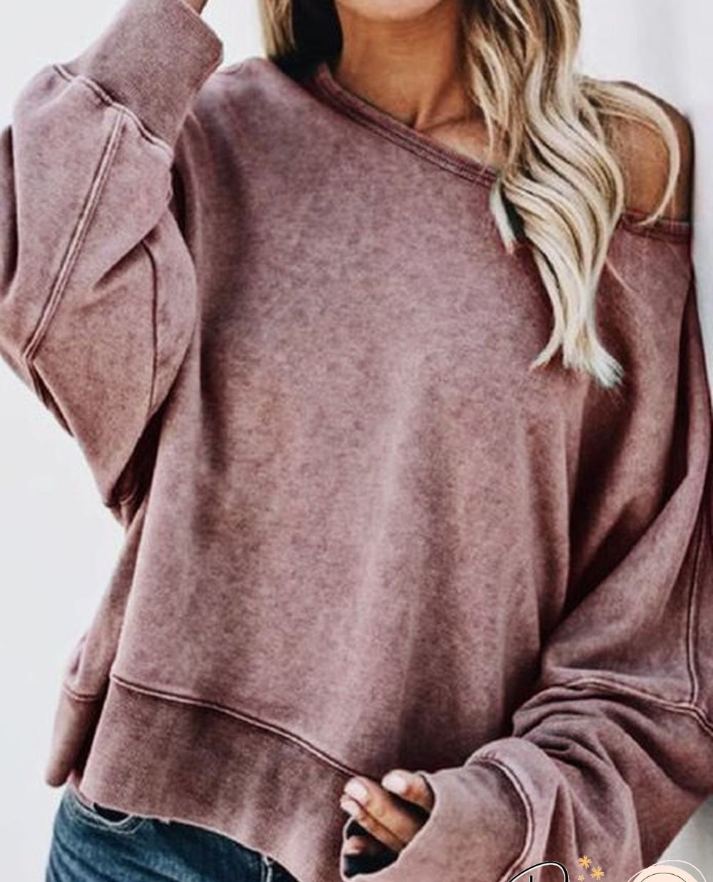 Levoire | Pull Femme Avec Col Moderne Pour Chaque Jour lilas