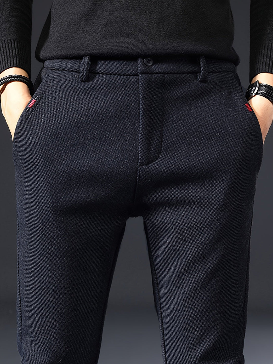 Levoire | Pantalons En Tonneau Unicolores Avec Poches Pour Femmes