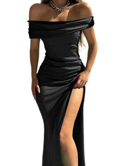 Levoire | Robe Avec Décolleté Et Volants Off-Shoulder