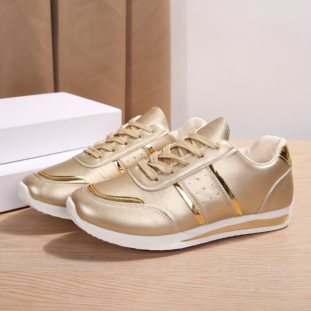 Levoire | Glamour Sneaker Avec Des Plaques Réfléchissantes Légères