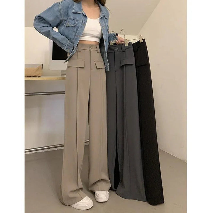 Levoire | Pantalons larges pour femmes taille haute