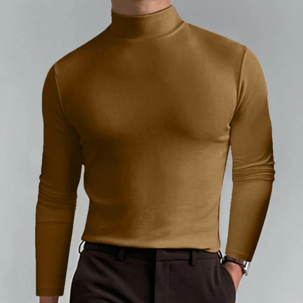 Levoire | T-Shirt Ajusté Taille Haute Et À Manches Longues Khaki
