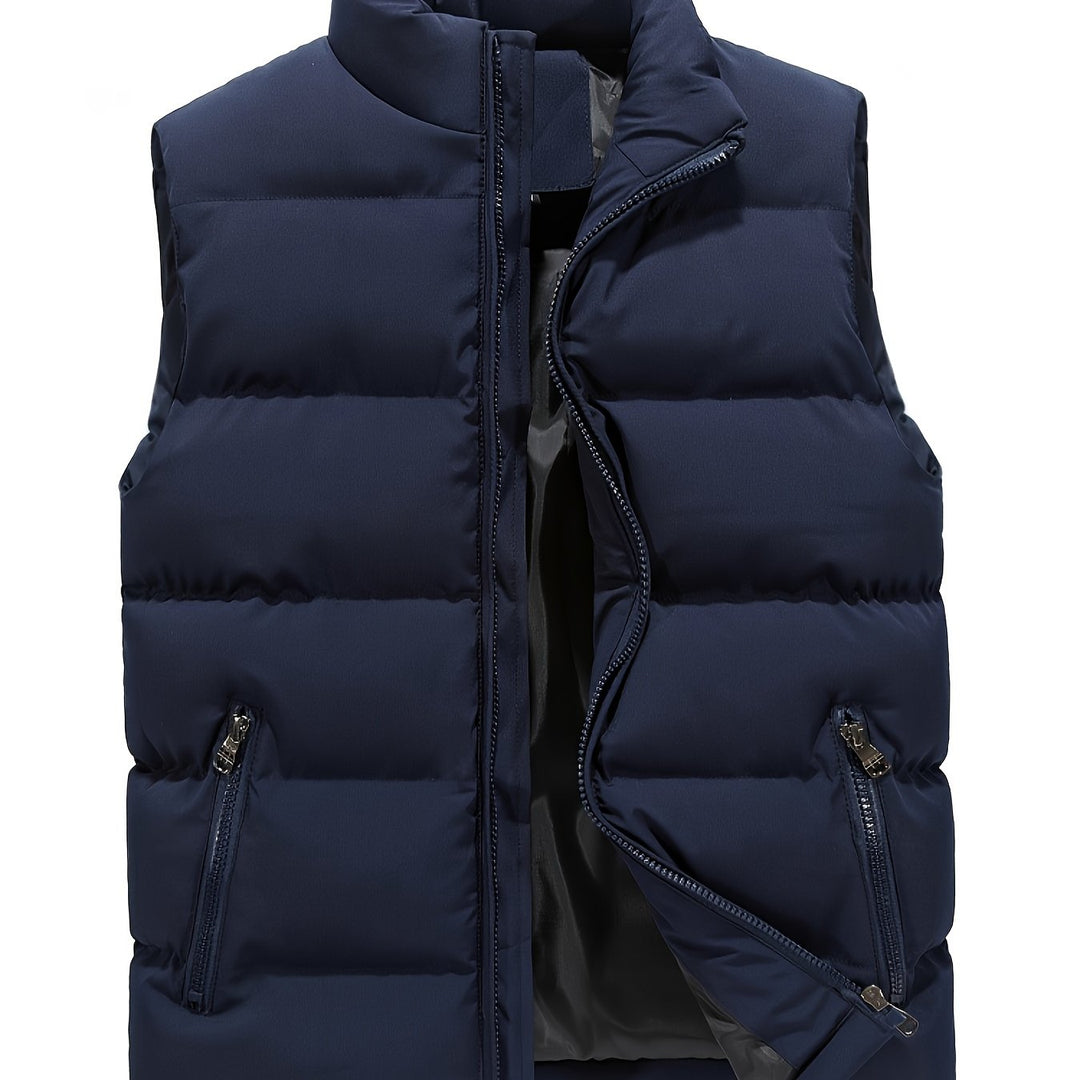 Levoire | Veste Puffer Sans Manches Avec Col High