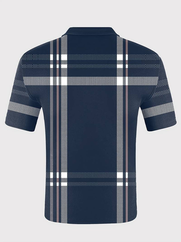 Levoire | Chemise De Golf Rouge À La Mode Dans Le Style De Rue