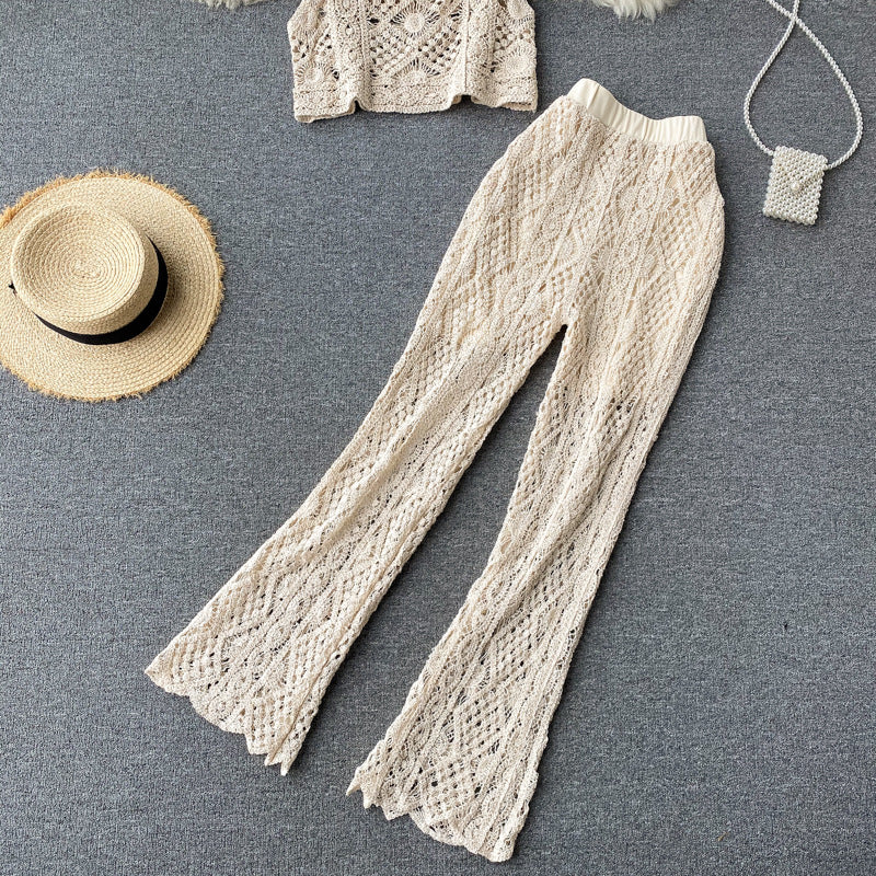 Levoire | Ensemble Veste et Pantalon Schlag en tricot