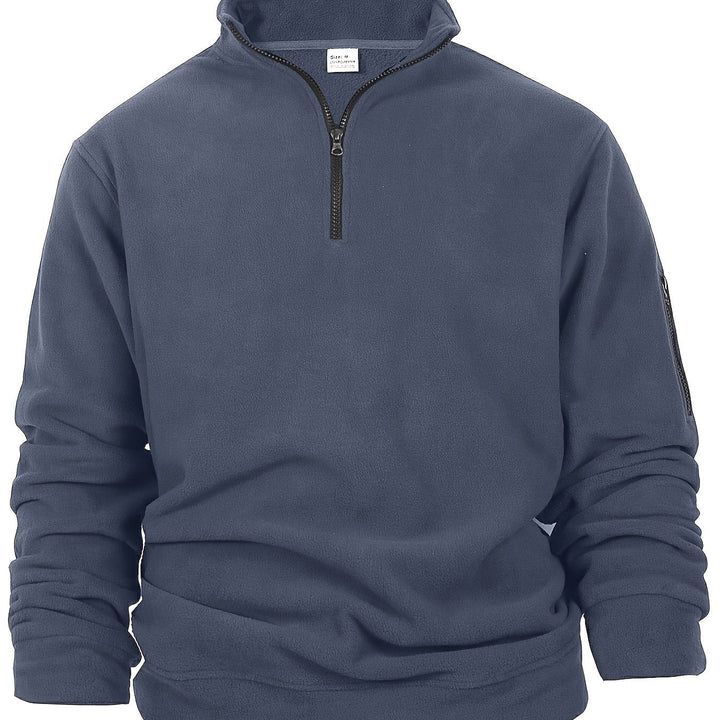 Levoire | Pull À Col Montant En Polaire Réversible