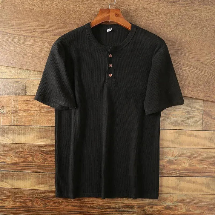 Levoire | T-shirt à manches courtes pour hommes Noir