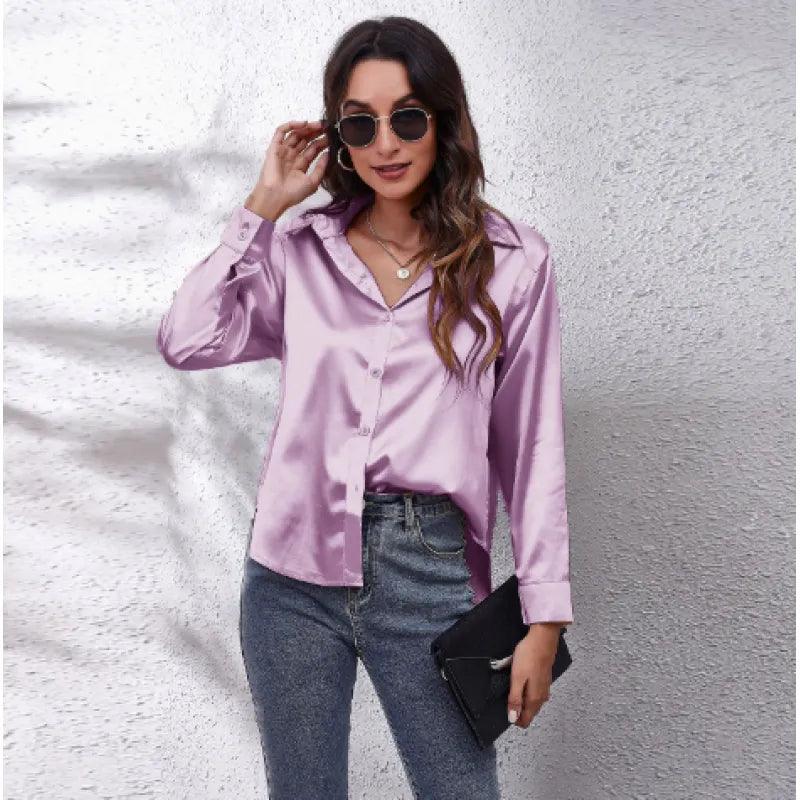 Levoire | Chemise En Soie À Manches Longues