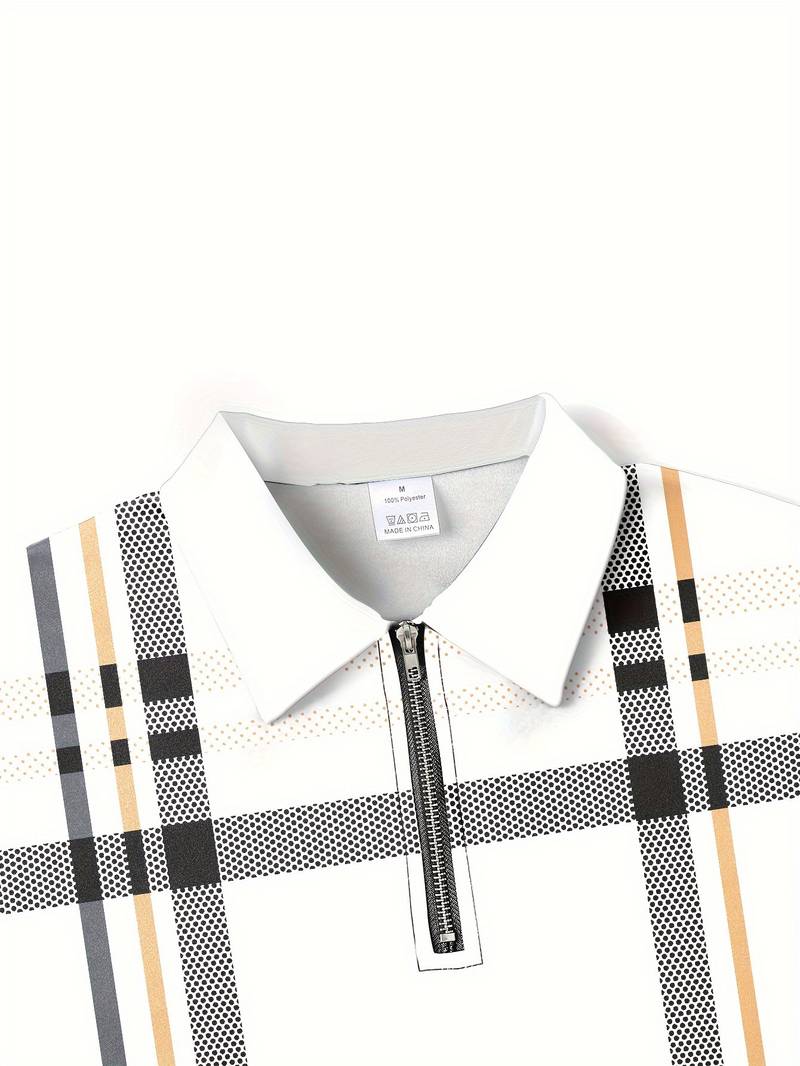Levoire | Chemise De Golf Rouge À La Mode Dans Le Style De Rue