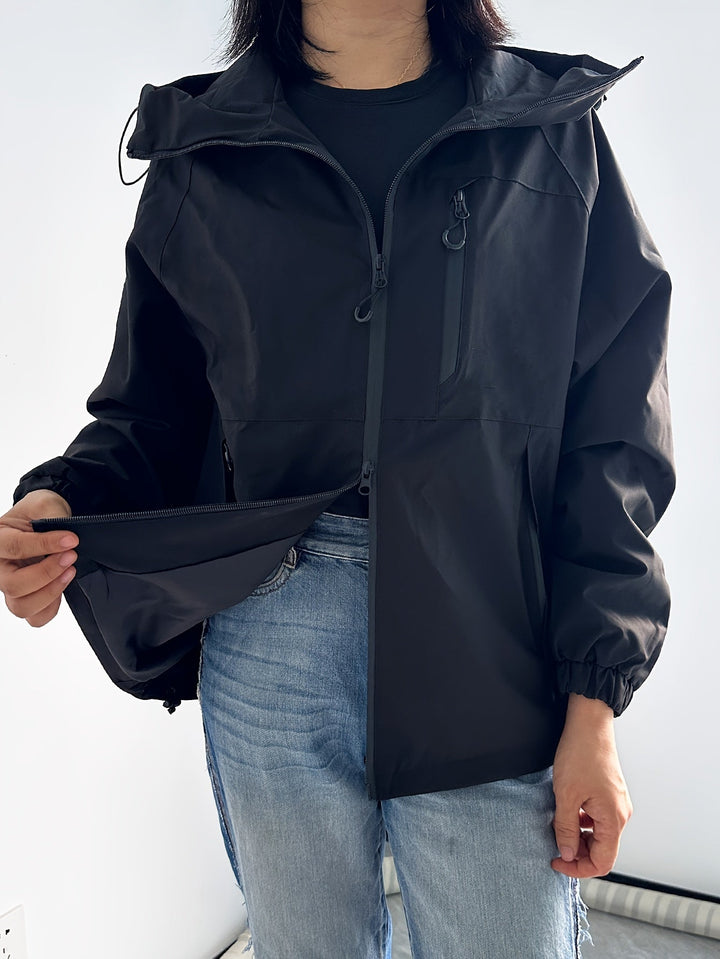Levoire | Veste Femme Imperméable Et Coupe-Vent Avec Capuche