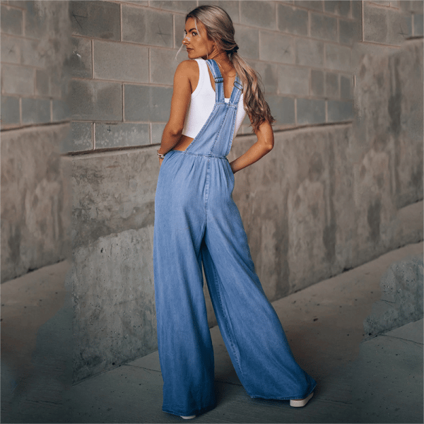 Levoire | Salopette En Denim Pour Femmes