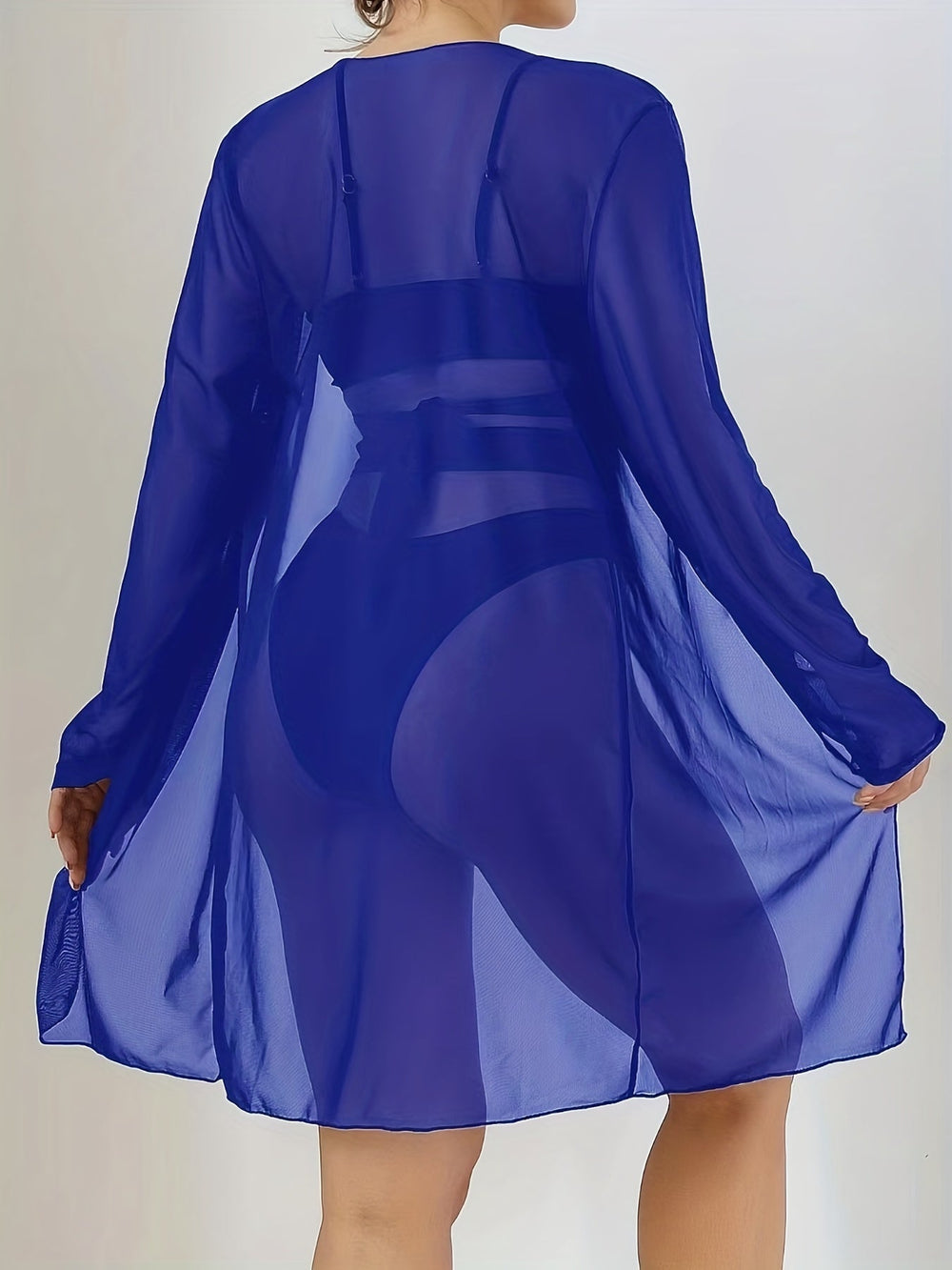 Levoire | Ensemble De Bikini Taille Haute Avec Kimono Assorti Pour Femmes