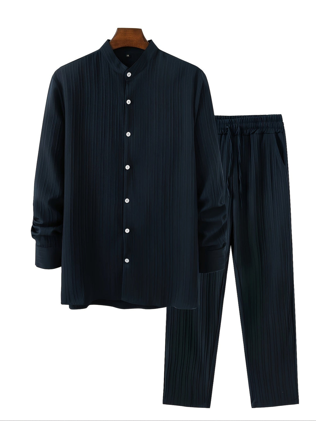 Levoire | T-Shirt À Manches Longues Unicolore Et Pantalons De Survêtement