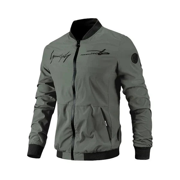 Levoire | Blouson Bomber Stylisé Vert