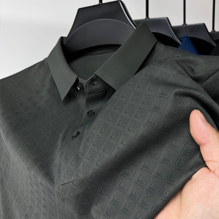 Levoire | Chemises polo confortables Sterling Gris
