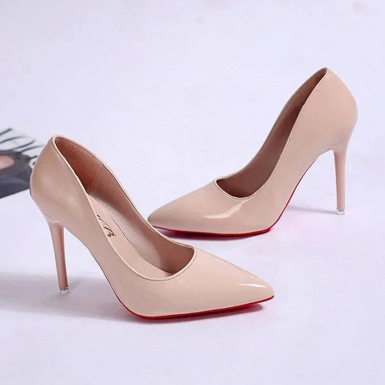 Levoire | Femme-Platoo-Stiletto Abricot 8cm