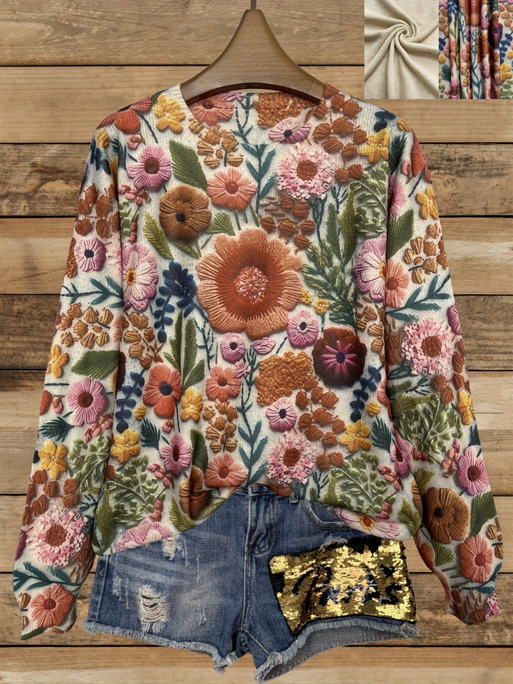 Levoire | Blouse Légère À Motif Floral Pour Femmes Multicolore