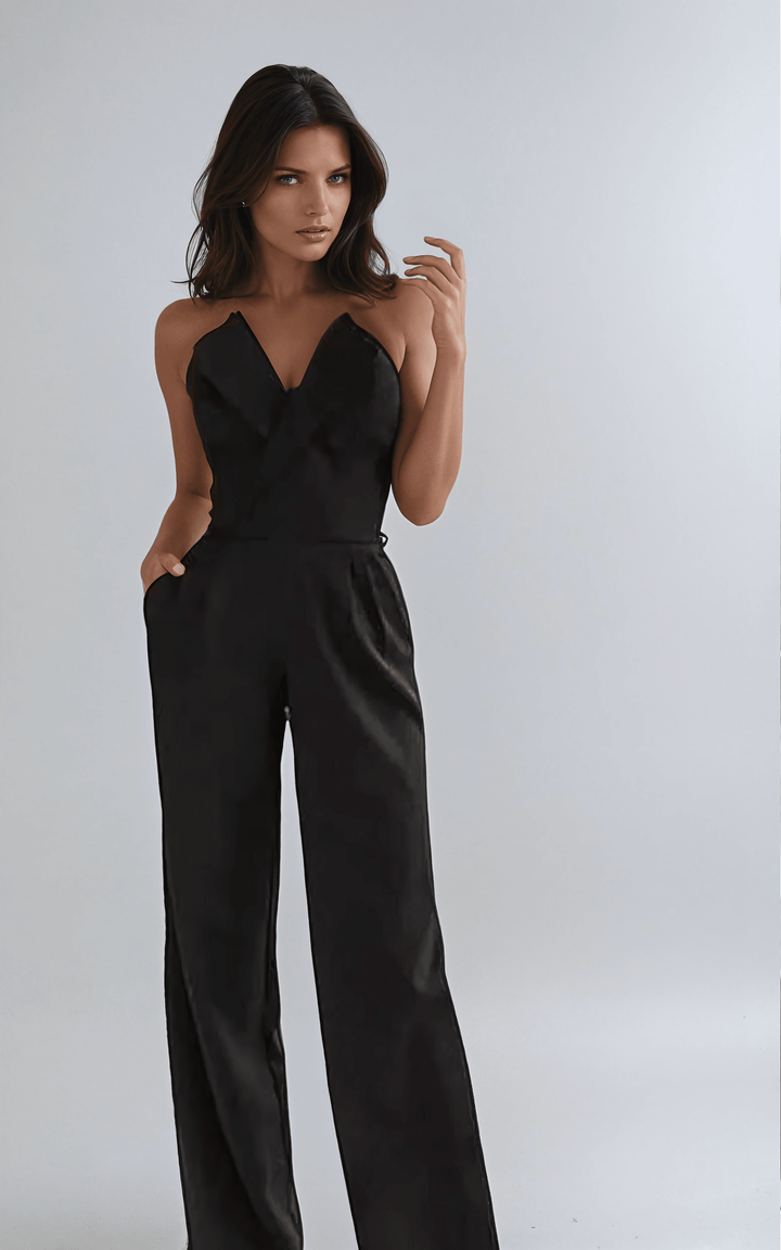 Levoire | Combinaisons Pour Femmes Convient Au Bureau Et Au Style Professionnel Noir
