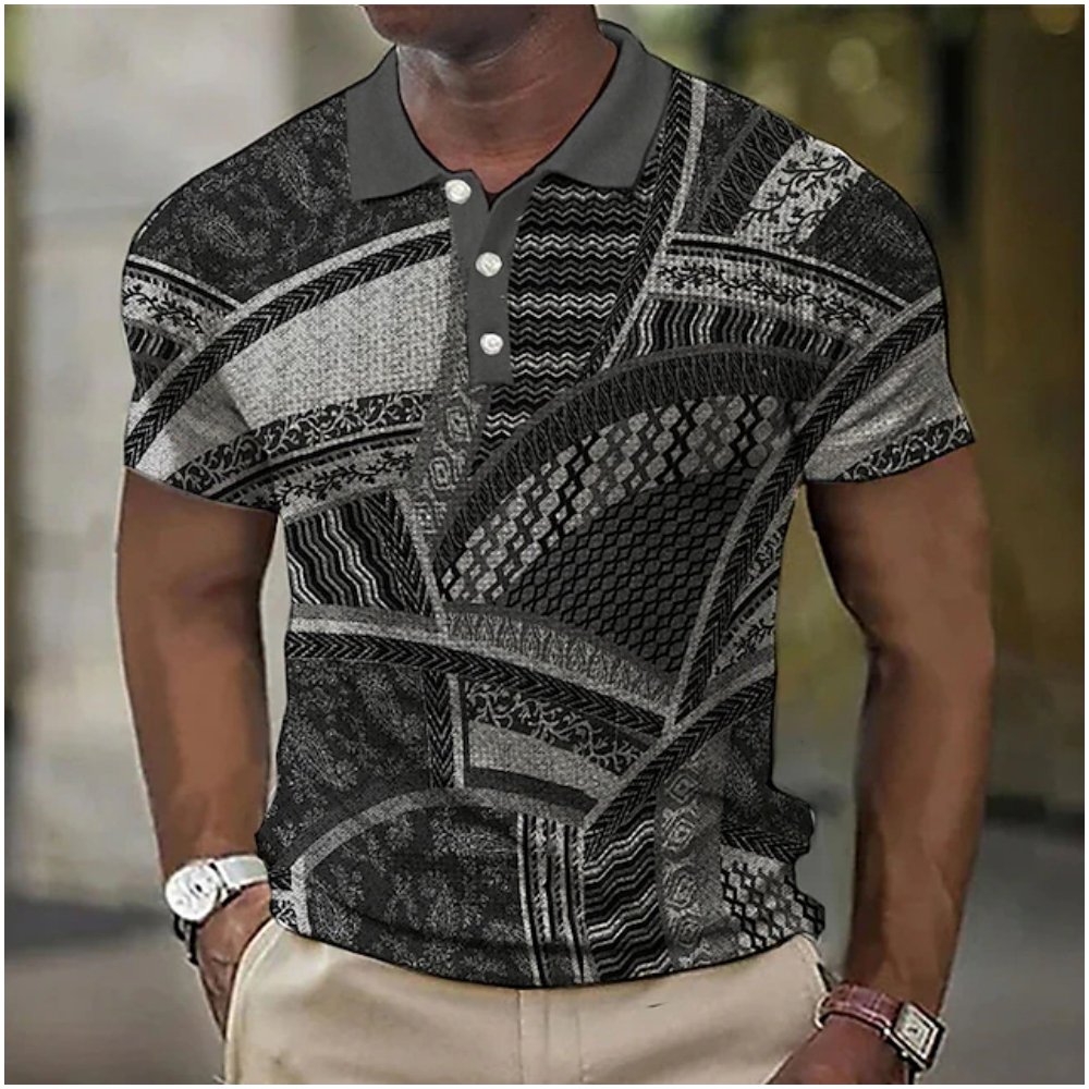 Levoire | Polo À Motif Unique