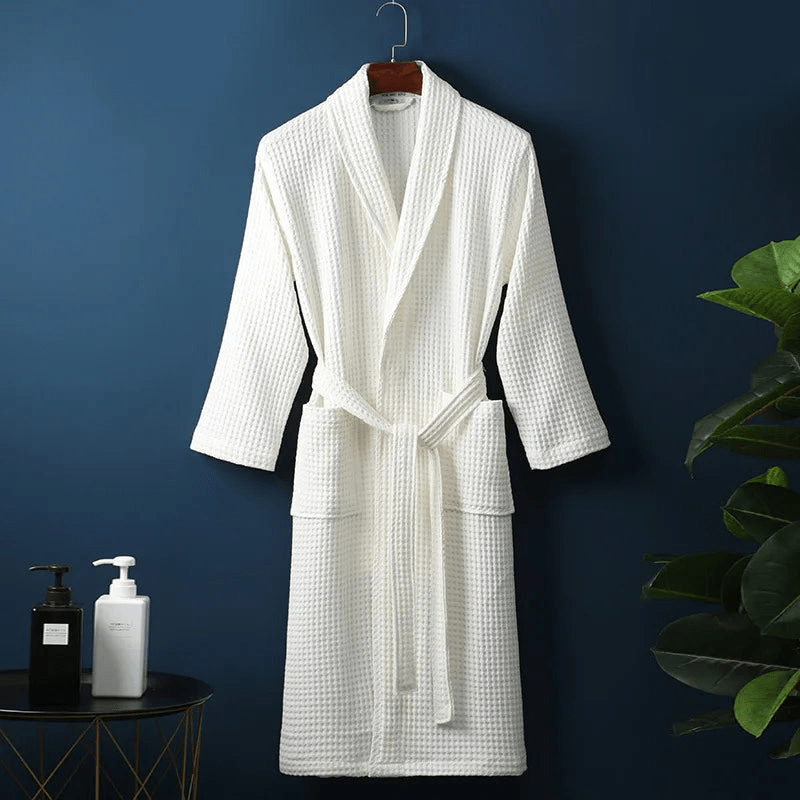 Levoire | Peignoir Premium Doux Unisexe Blanc