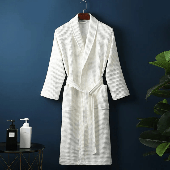 Levoire | Peignoir Premium Doux Unisexe Blanc