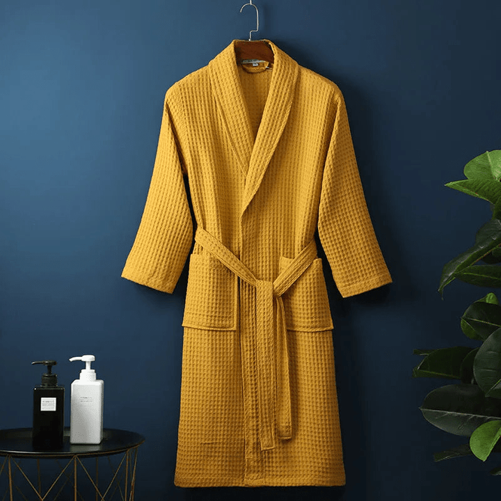 Levoire | Peignoir Premium Doux Unisexe Jaune