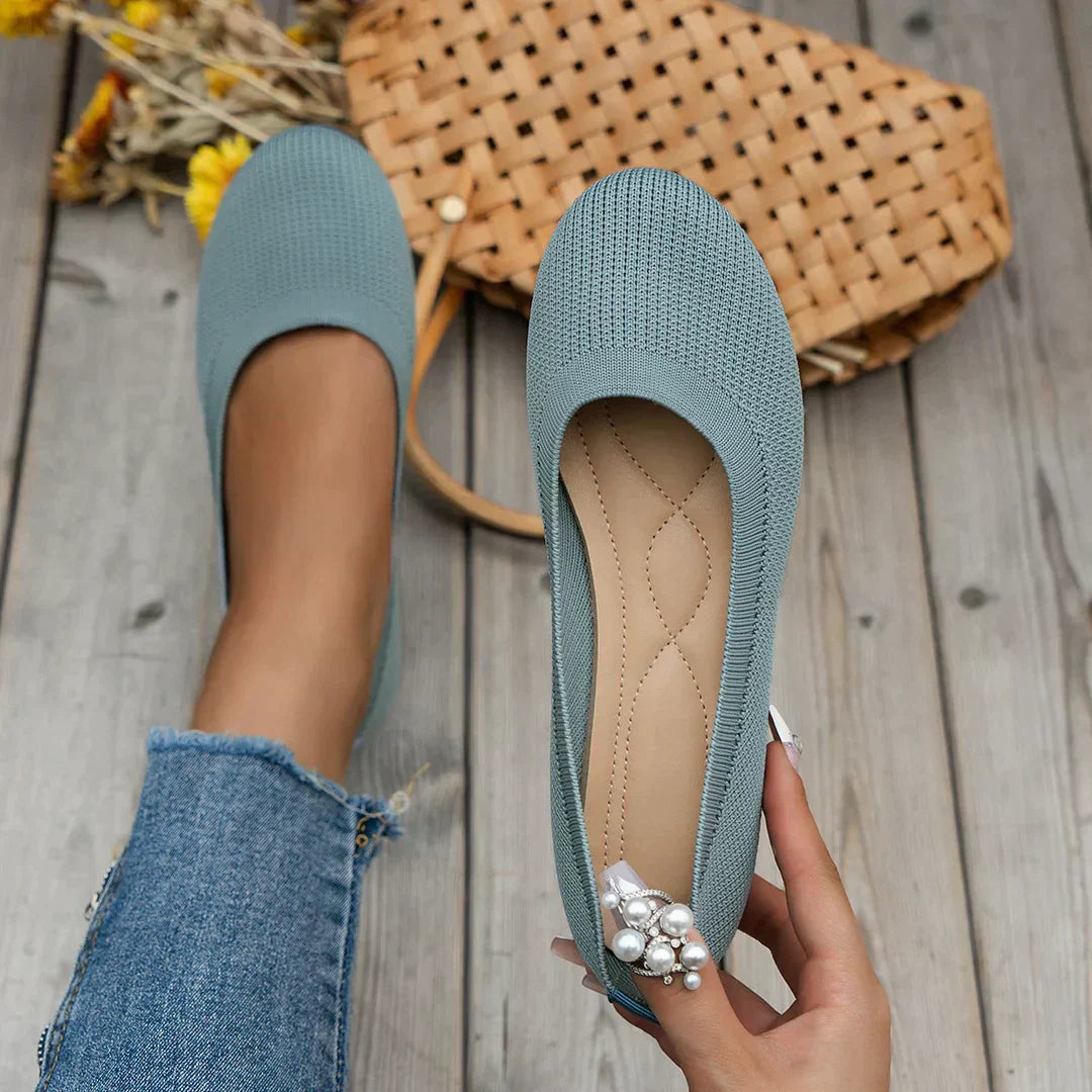 Levoire | Comfy Pump Chaussures Anti Dérapantes, Chaussures De Confort Respirantes Bleu clair