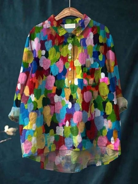 Levoire | Lila Blouse Motif Floral Chemisier Pour Un Look Frais Et Décontracté