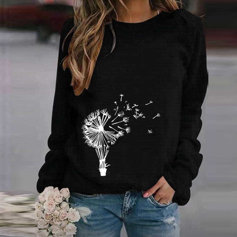 Levoire | Pull Tendance Avec Col Rond Noir