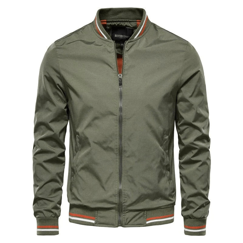 Levoire | Veste Bomber Stylée Homme Vert