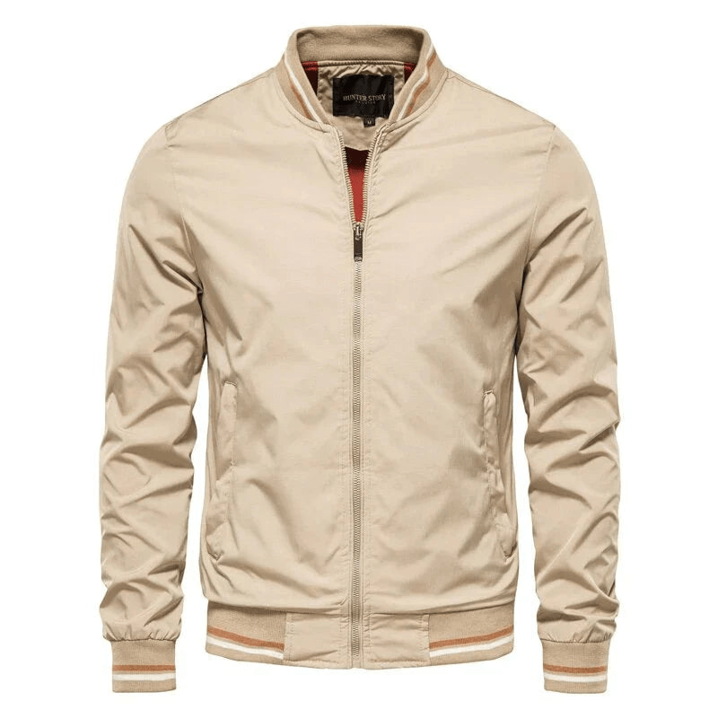 Levoire | Veste Bomber Stylée Homme Beige