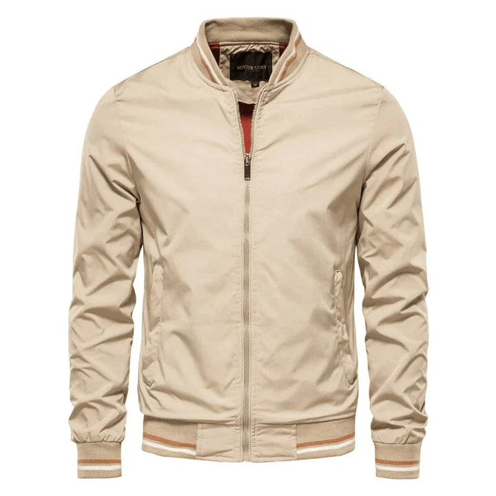 Levoire | Veste Bomber Stylée Homme Beige