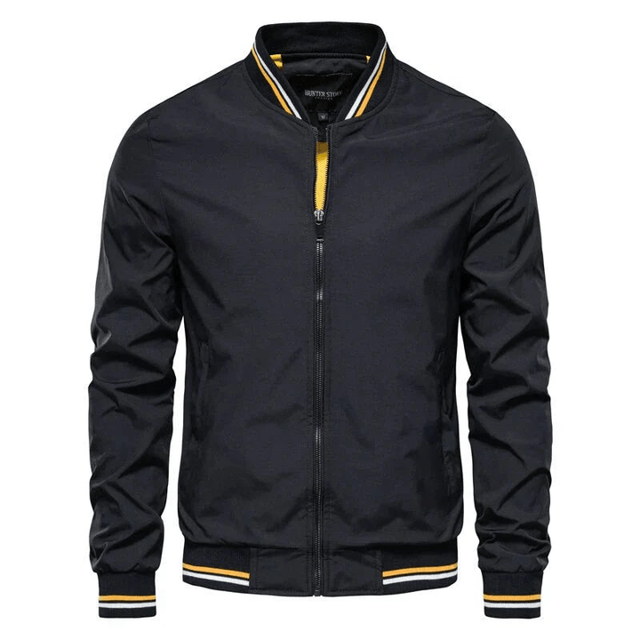 Levoire | Veste Bomber Stylée Homme Noir