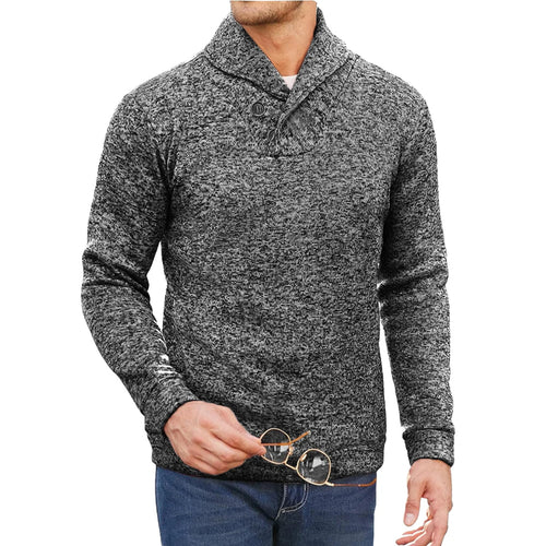 Levoire | Pull En Tricot Mi-Hauteur Avec Boutons Pour Hommes