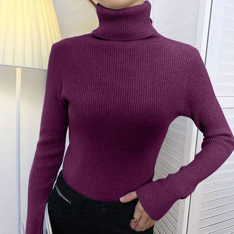 Levoire | Veste Tube À Col Polo Classique Pour Femmes Lila une taille