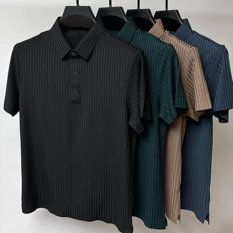Levoire | Chemise en soie avec bouton élégant