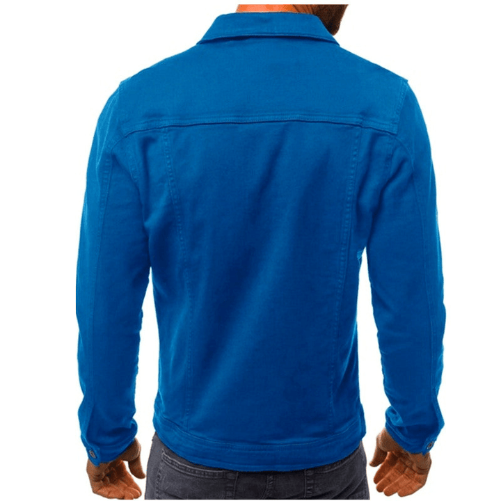 Levoire | Veste pour hommes Veste en denim décontractée pour hommes Veste en jean pour hommes
