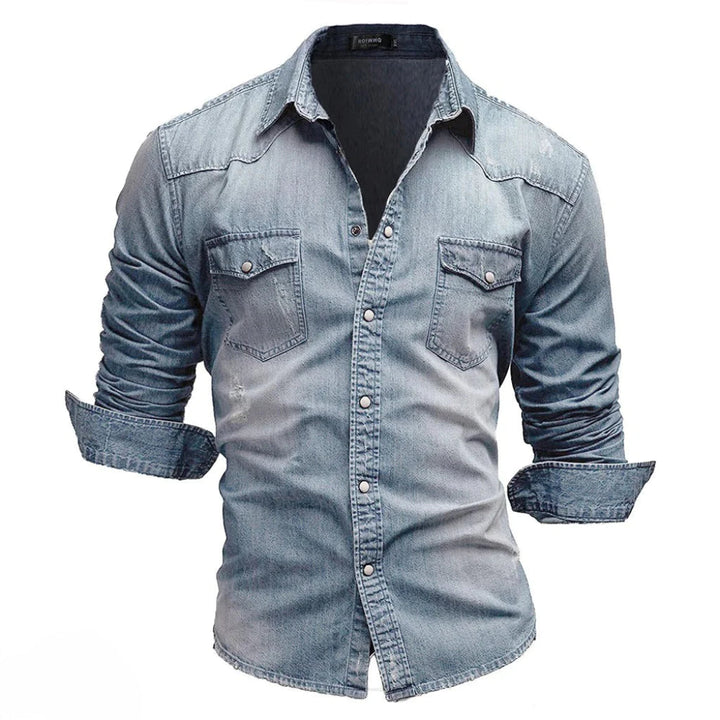 Levoire | RETRO DENIM SWEATSHIRT Azurinsininen