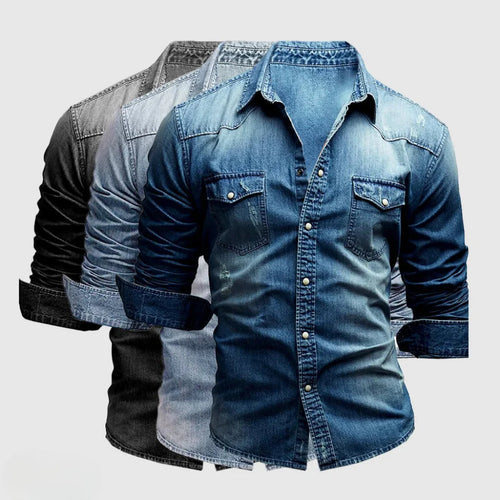 Levoire | RETRO DENIM SWEATSHIRT