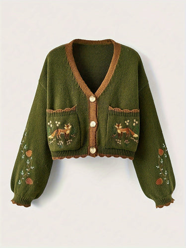 Levoire | Cardigan À Carreaux Femme Renton