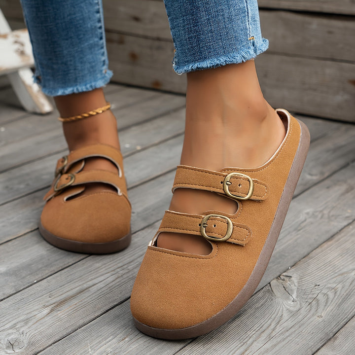 Levoire | Chaussures En Bois Élégantes Et Confortables Hellebraun-1
