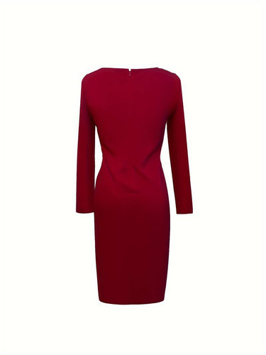 Levoire | Robe Twist à manches longues élégante