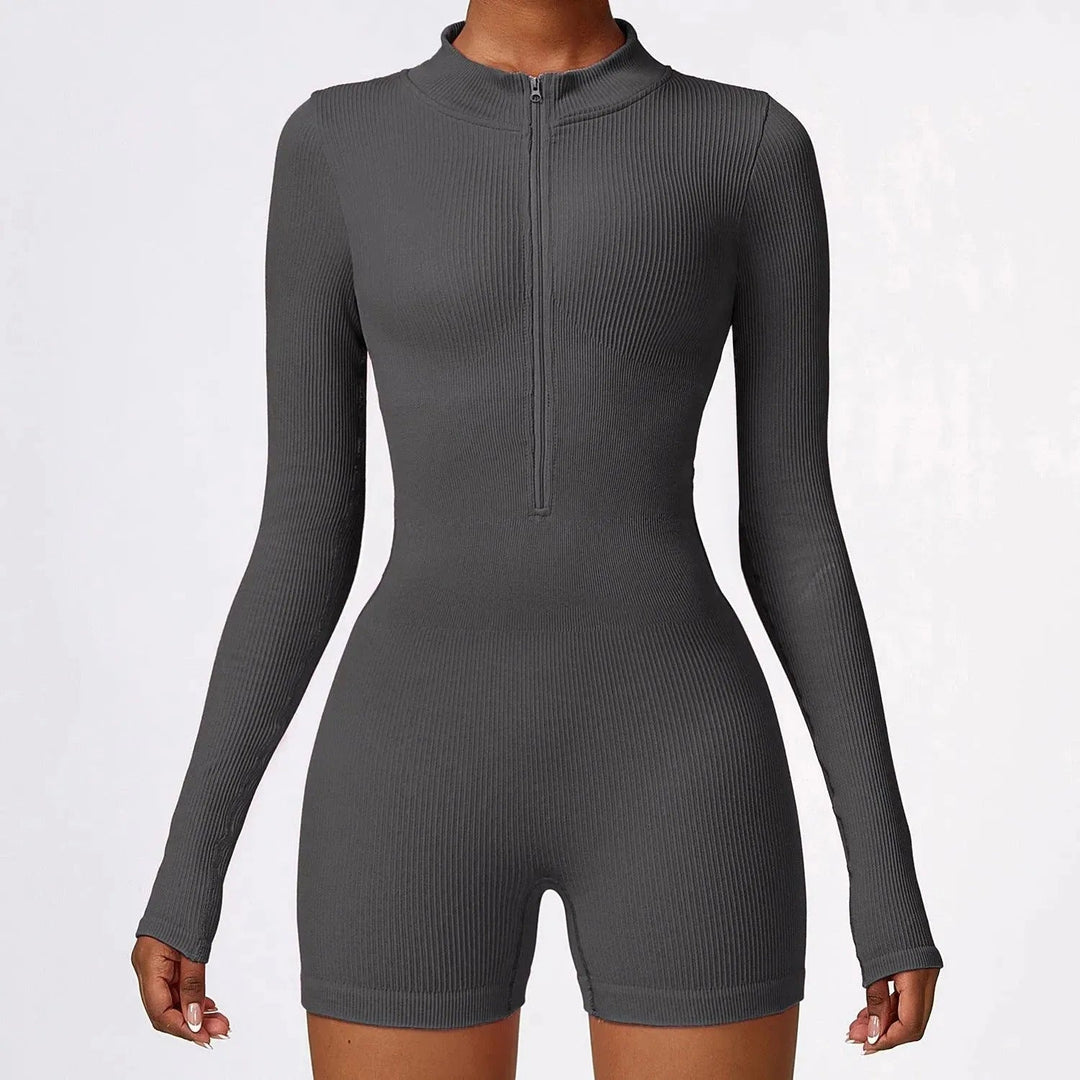 Levoire | Robe stretch pour femmes avec fermeture éclair extensible Vulkanahde