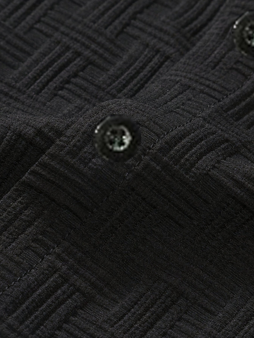 Levoire | Costume Rayé Pour Hommes Avec Col Rétro Et Manches Courtes