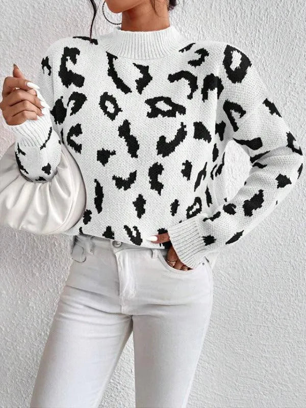 Levoire | Top à motifs léopard Blanc