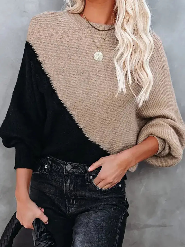 Levoire | Pull-Over À Deux Couleurs