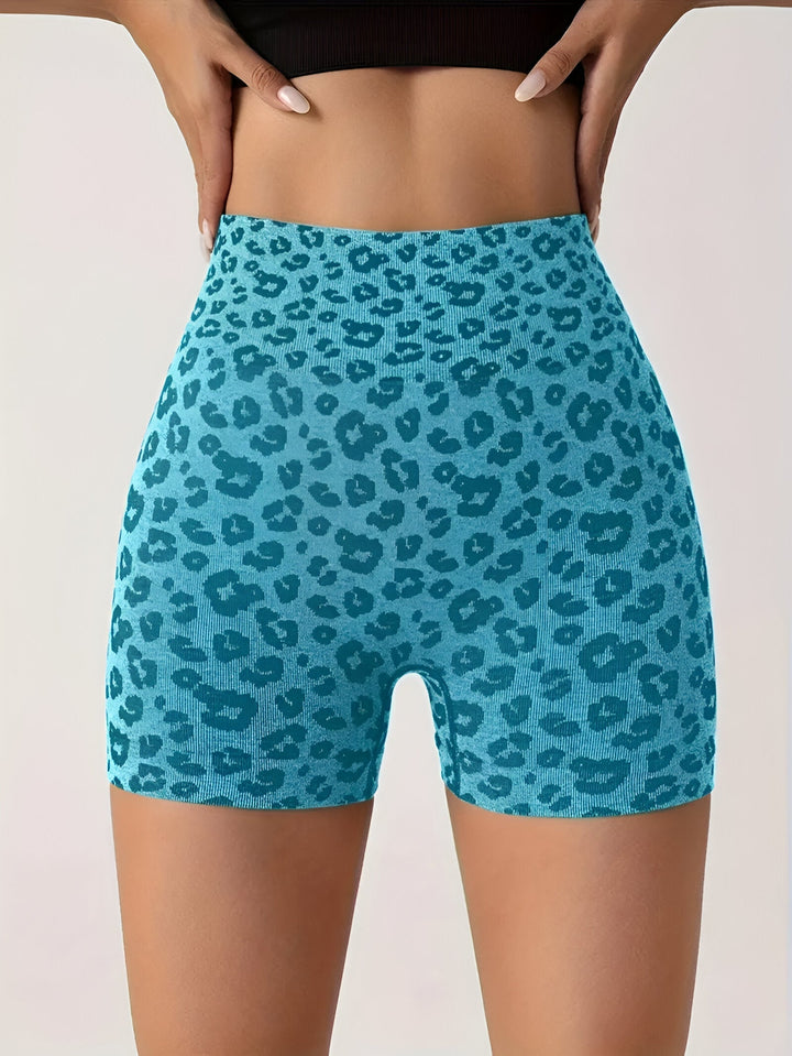 Levoire | Pantalons D'Entraînement Taille Haute Avec Motif Léopard Smargardeen