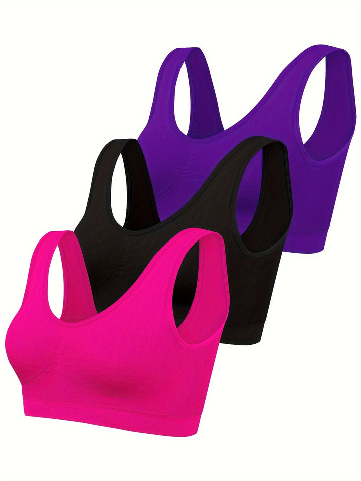 Levoire | Série 3 Tanktopia Unis Et Brassière De Sport Sans Coutures Couleur mixte 5