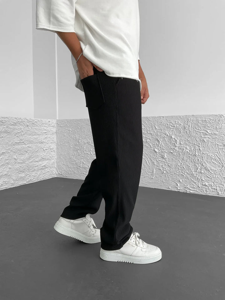 Levoire | Pantalon En Spandex Côtelé
