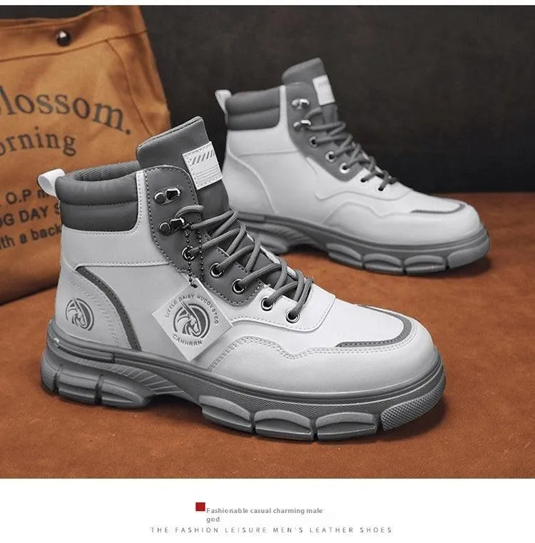 Levoire | Bottes à bord haut dans le style britannique